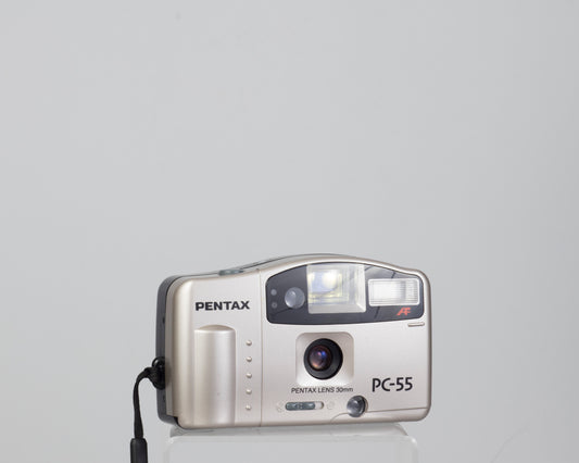 Pentax PC-55 35mm camera *flash not working* (serial 9498234)
