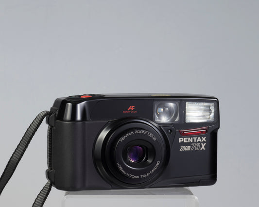 Appareil photo Pentax Zoom 70-X 35 mm *Problèmes d'écran LCD ; sinon fonctionne bien* (série 7813716)