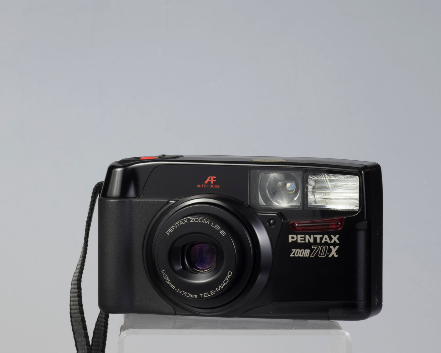 Pentax Zoom 70-X 35mm camera *LCD screen issues; otherwise works well* (serial 7813716)