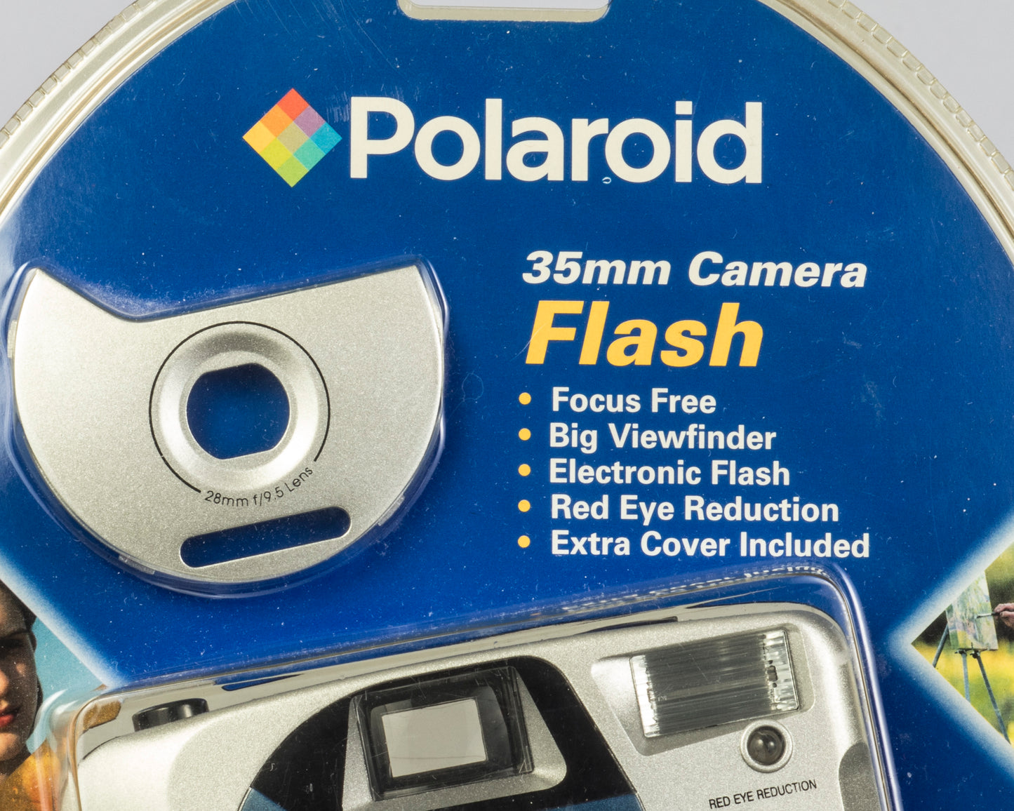 Polaroid 170BV dead stock 35mm film camera outfit with Kodak Max 400 film