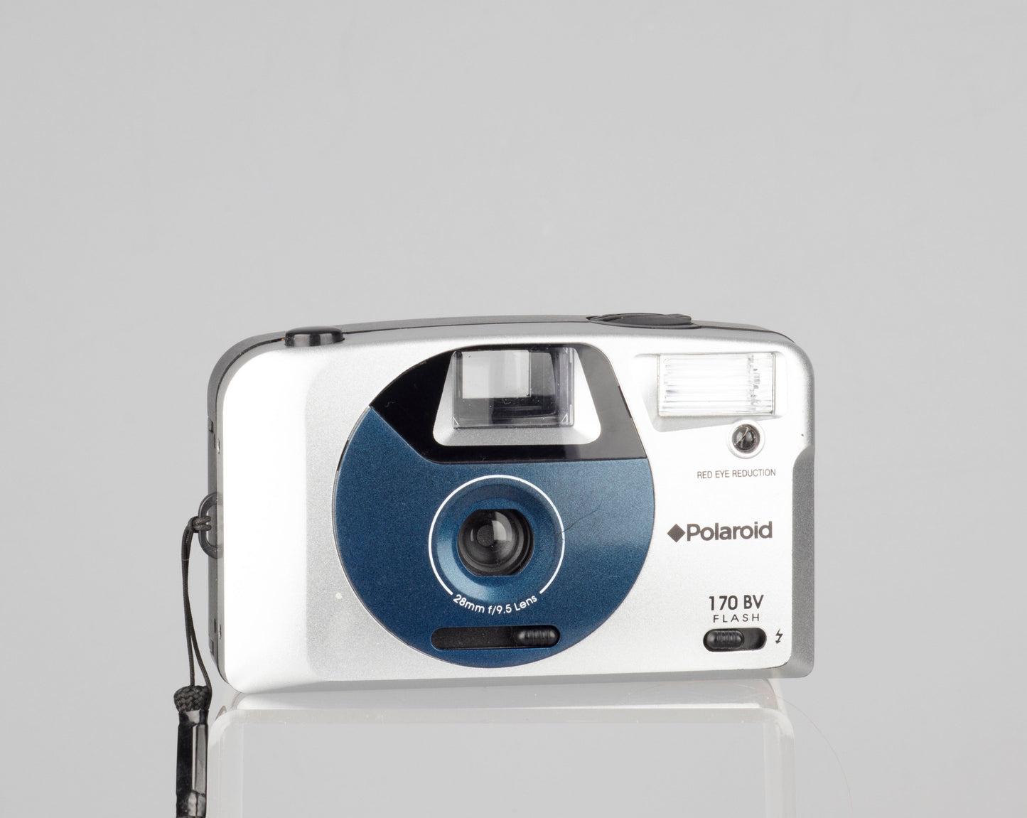 The Polaroid 170BV is a relatively basic 35mm point-and-shoot from the early aughts featuring a wide angle lens