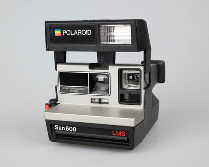 Polaroid Sun 600 LMS instant film camera (serial D3D888340NA)
