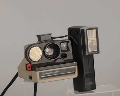Appareil photo instantané Polaroid Polasonic 4000 (alias One Step Sonar) avec flash Polatronic