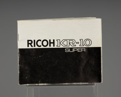 Ricoh KR-10 Super + Rikenon 50mm f1.7 lens