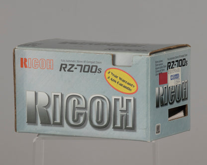Ricoh RZ-700s 35mm camera with original box and manual