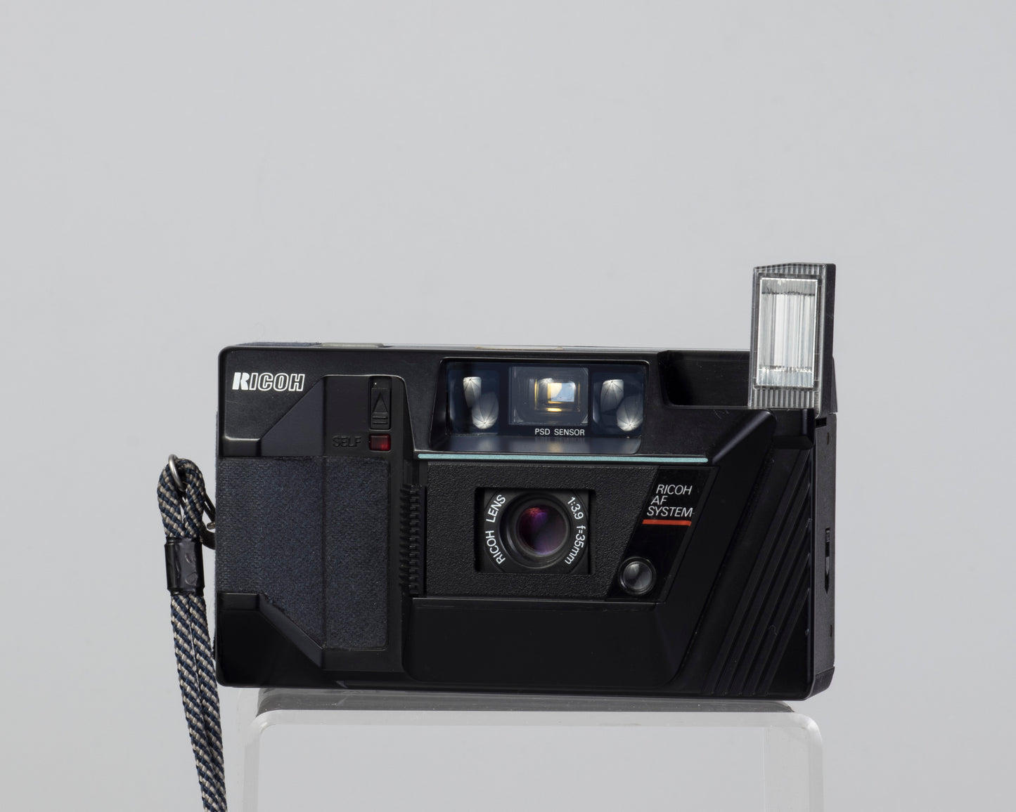 Appareil photo compact 35 mm Ricoh AF-55 avec étui (série 29235086)