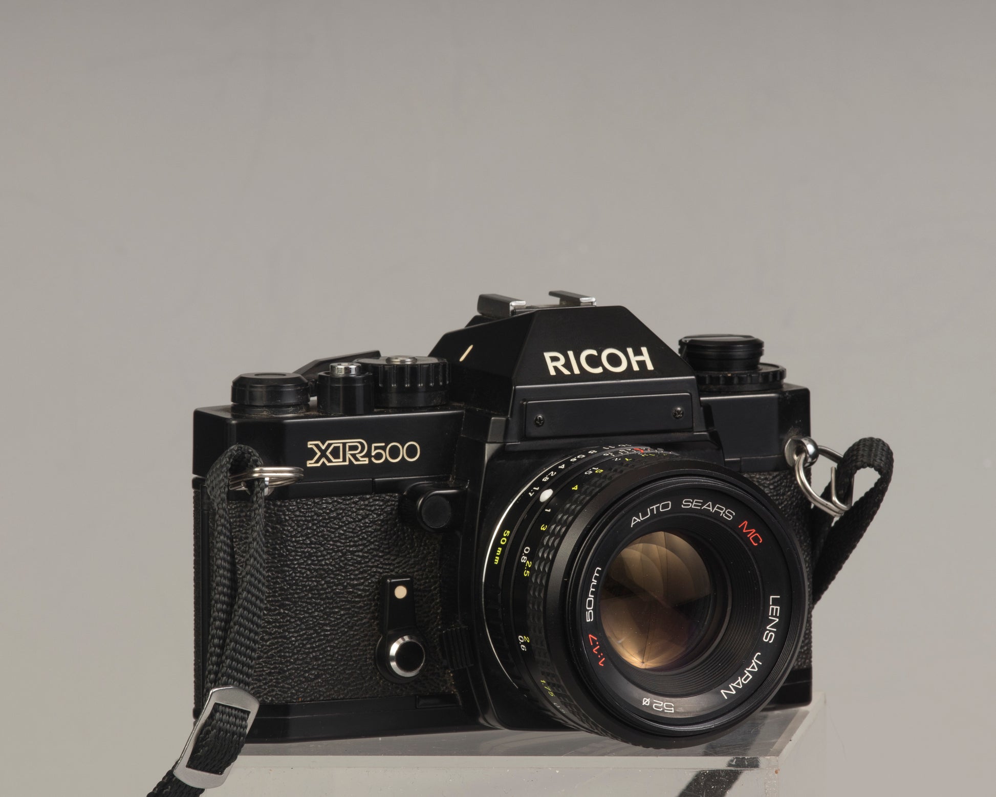 Ricoh XR-500 (aka KR-5) with Auto Sears MC 50mm f1.7 (a rebranded Ricoh lens)