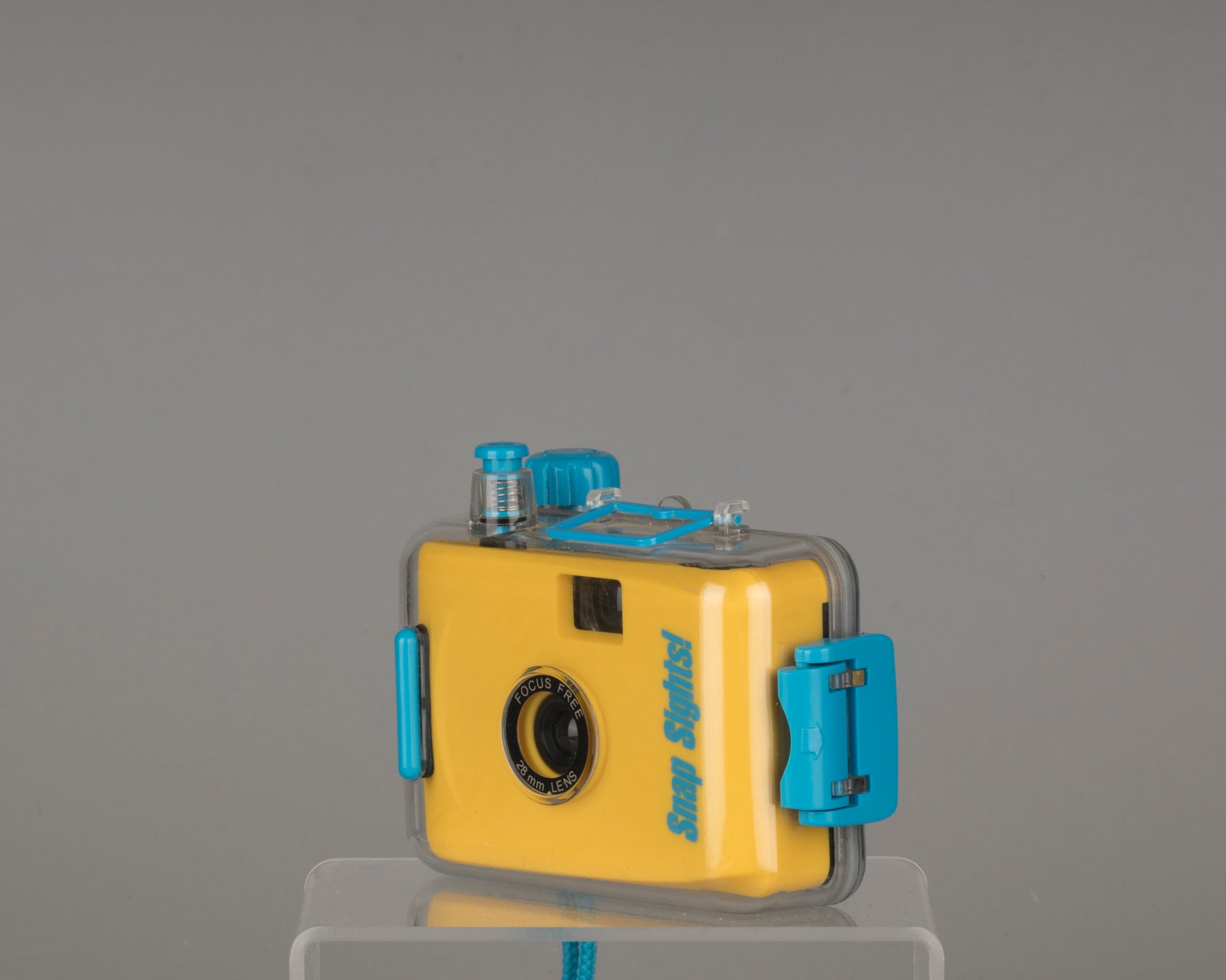 Snap Sights 35mm camera with underwater housing New Wave Pool