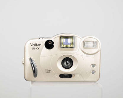 The Vivitar BF-5 is a simple, elegant 35mm point-and-shoot from the early aughts