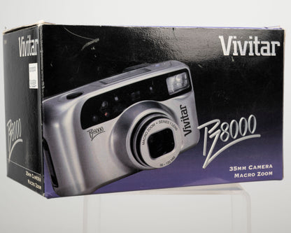 Appareil photo Vivitar PZ8000 35 mm avec boîte d'origine et manuel