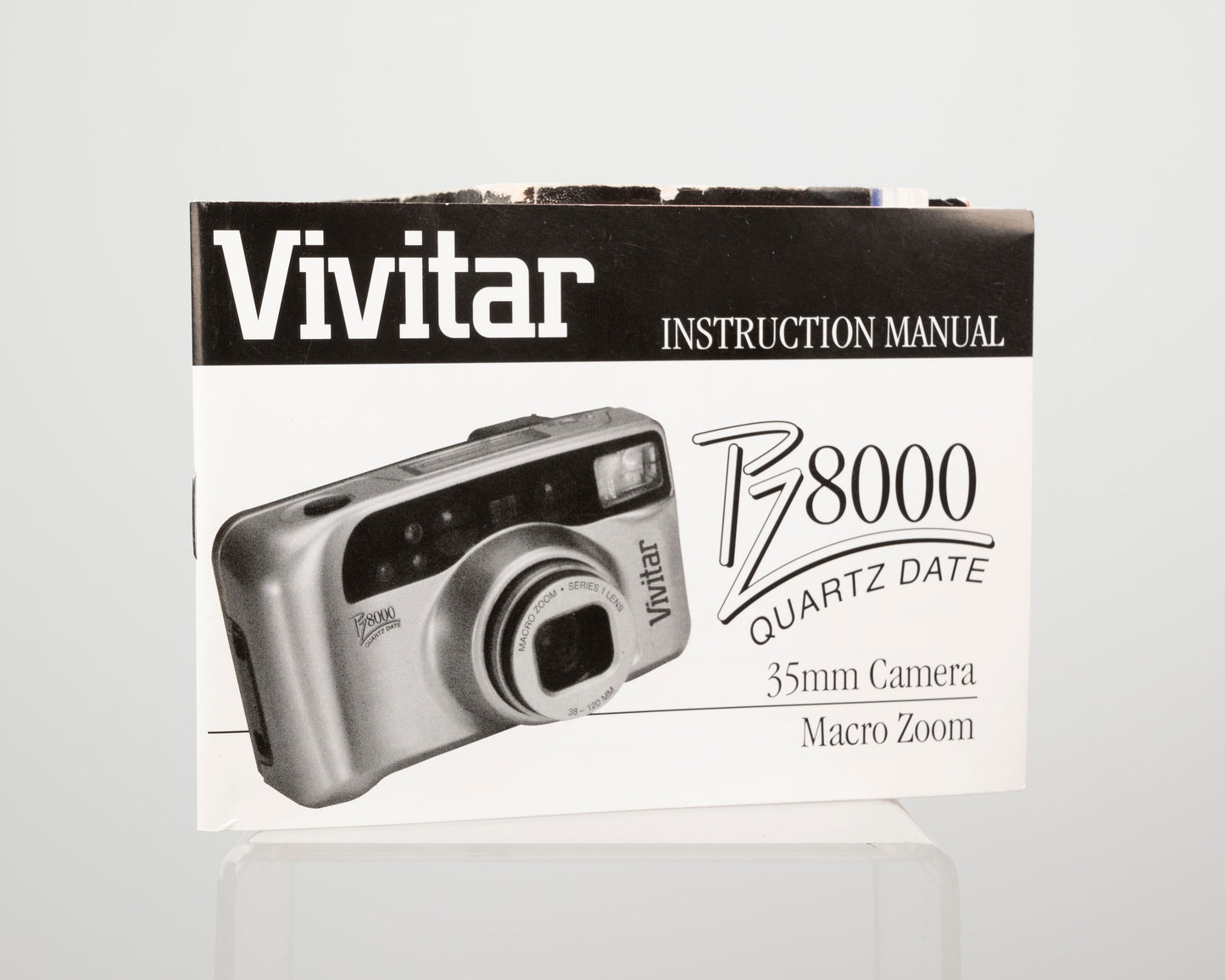 Appareil photo Vivitar PZ8000 35 mm avec boîte d'origine et manuel