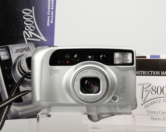 Vivitar PZ8000 35mm camera w/ original box and manual