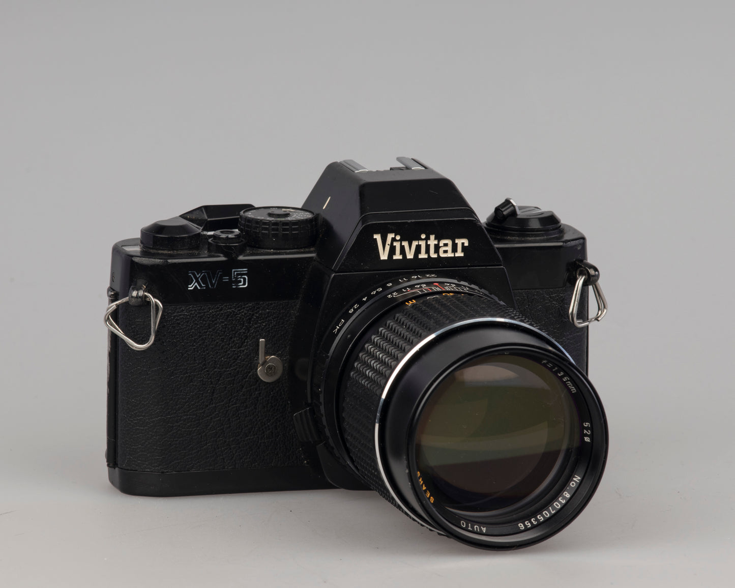 Vivitar VX-5 35mm SLR with Sears 135m f2.8 lens