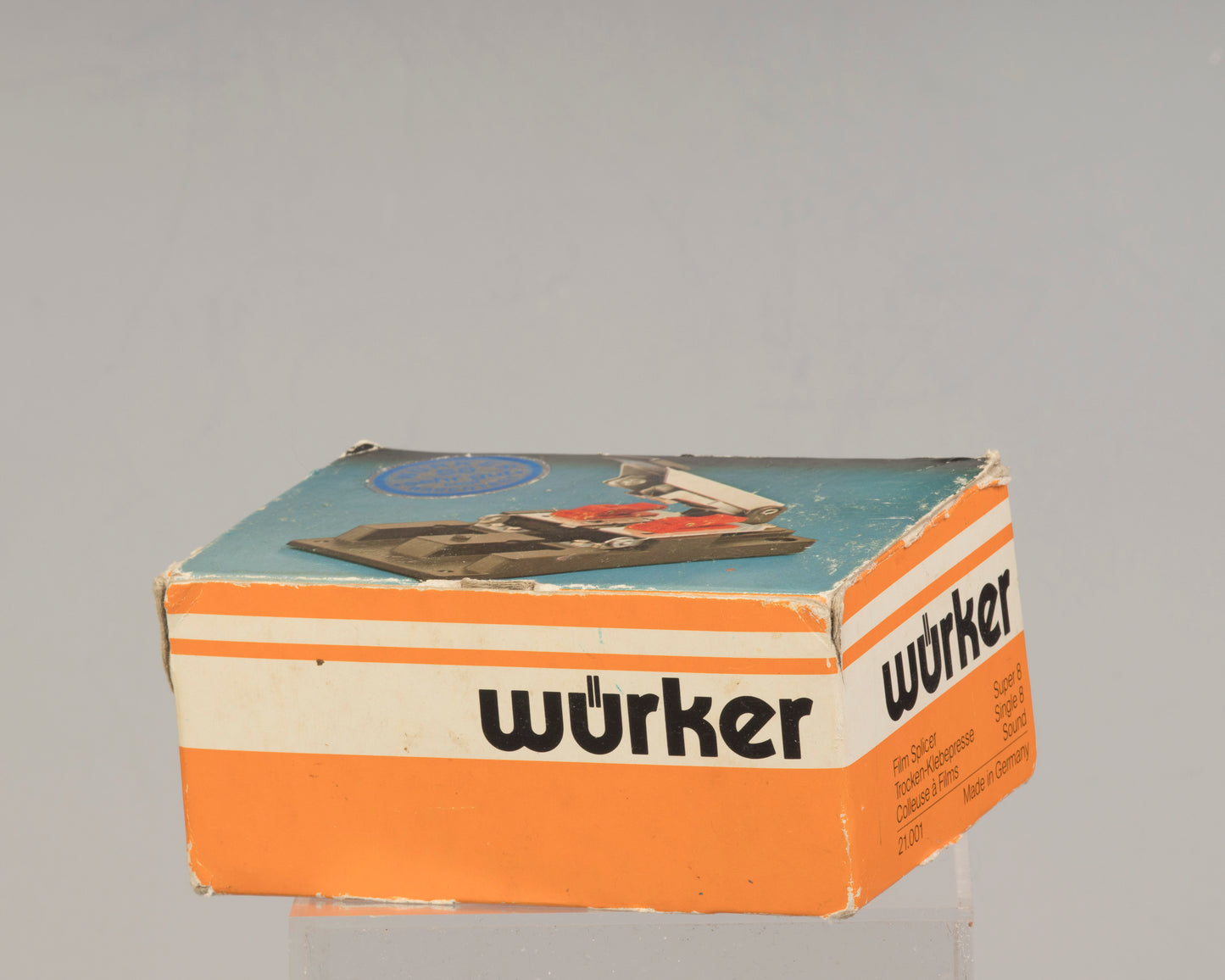 Wurker Super 8 film splicer (tape type)