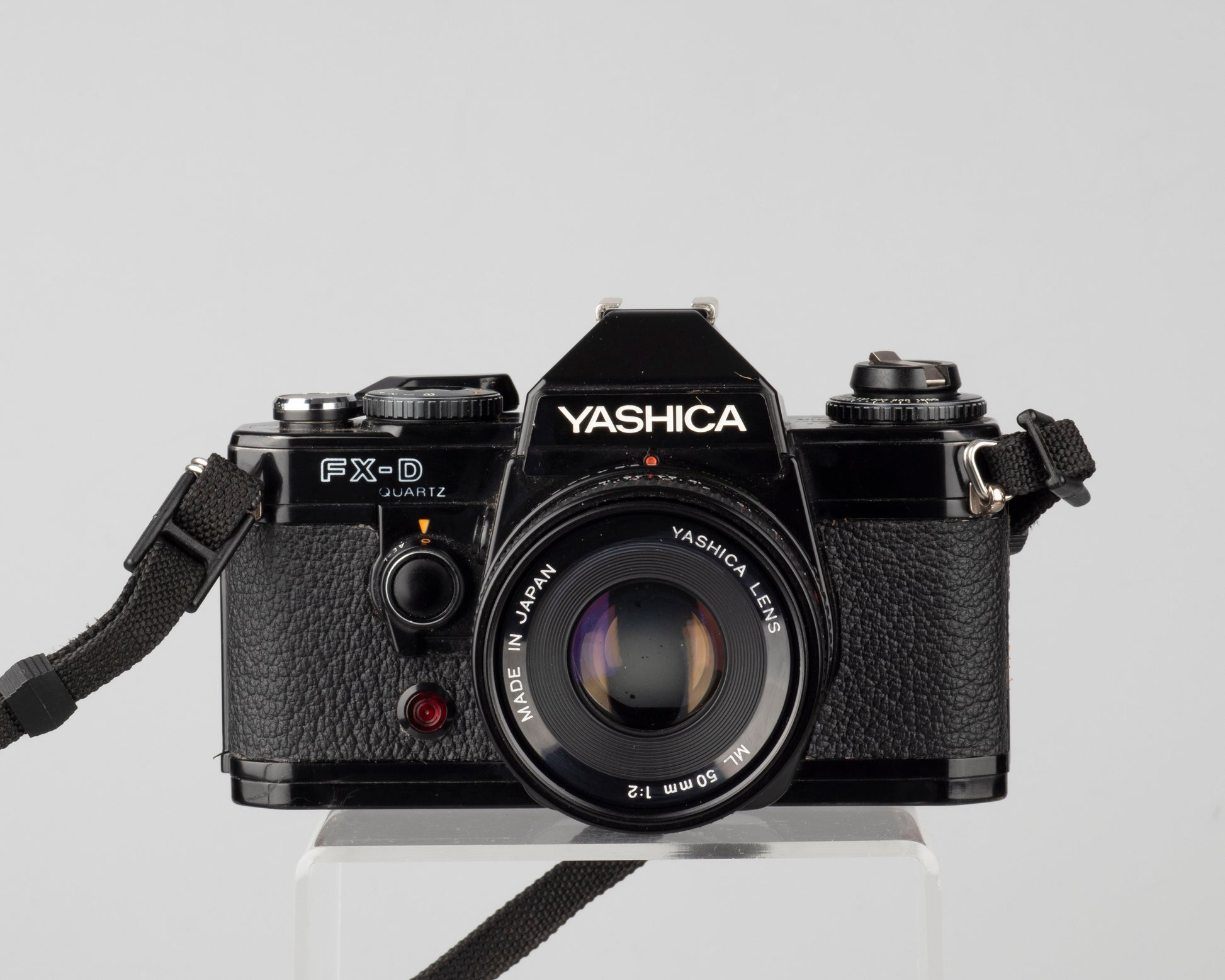 The Yashica FX-D is a quality 35mm SLR from the early 1980s