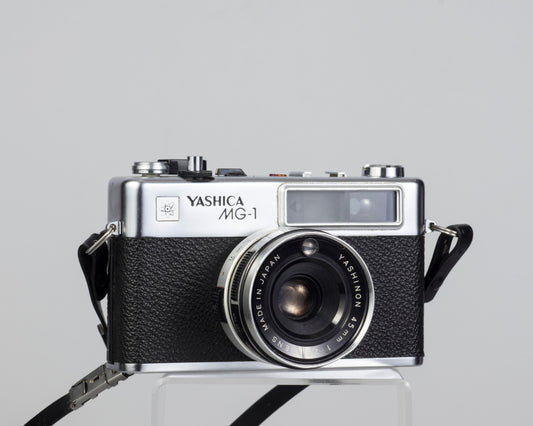 The Yashica MG-1 35mm rangefinder camera